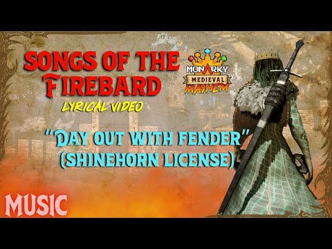 Monarky | "The Firebard" Lyric Video - "Day Out With Fender" (Shinehorn License)