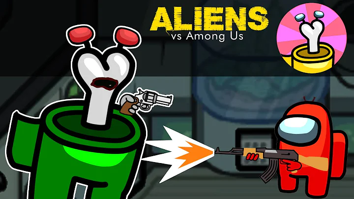 Among us vs aliens amous animation