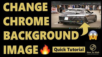 How To Change Google Background Image | Change Chrome Theme & Color (Simple Way)