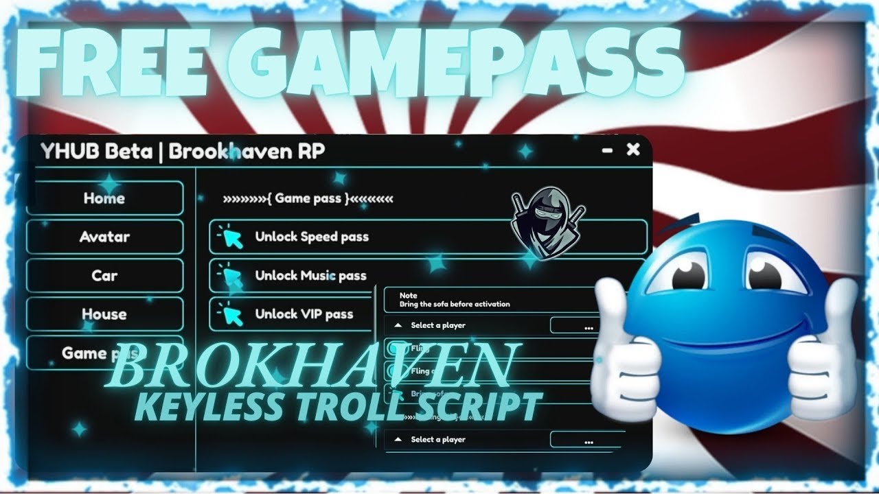 UPDATE 2025* BROOKHAVEN RP SCRIPT (ADMIN. KILL, KICK, BRING PLAYERS ...