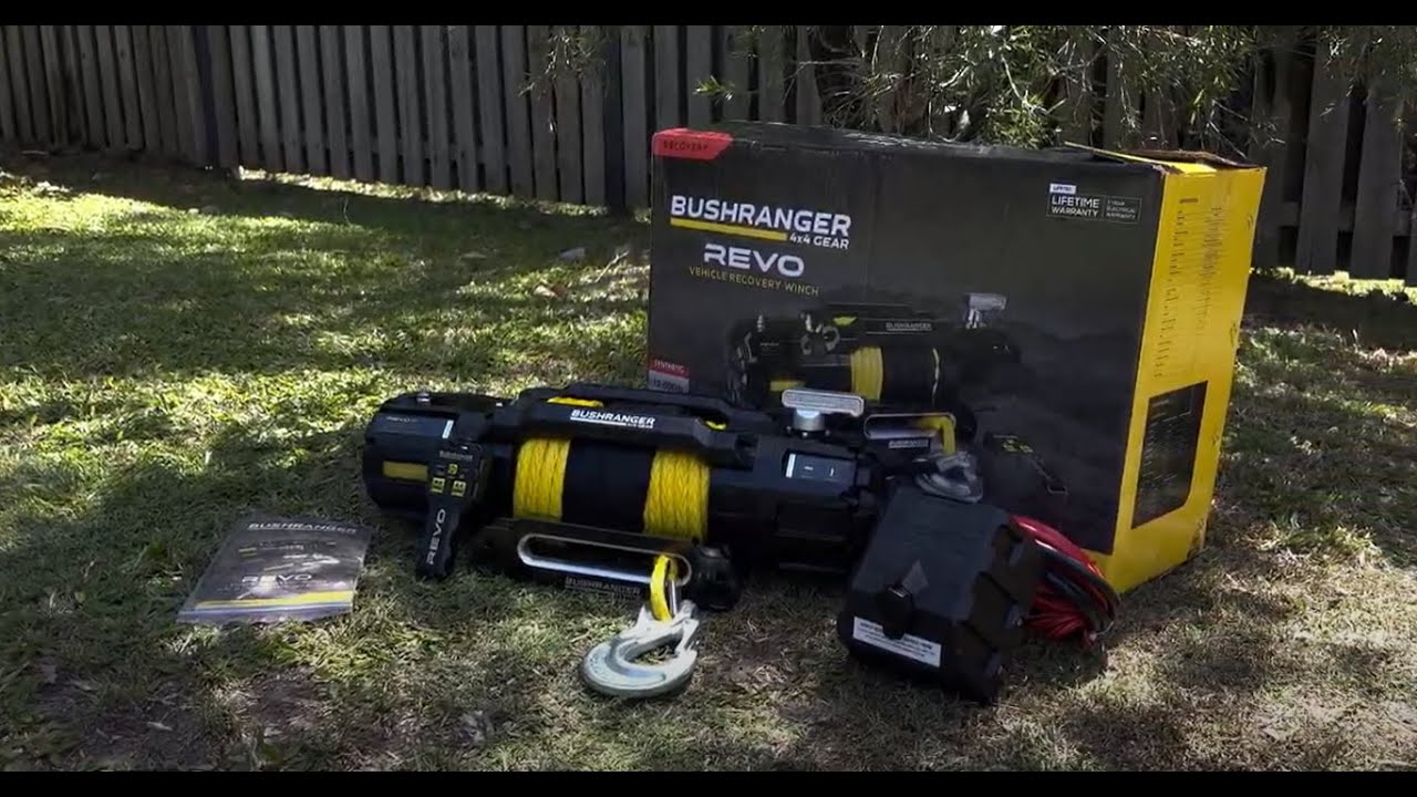 Installation and Features Of The Bushranger Winch Recovery Kit YouTube
