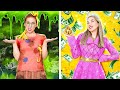 Rich Sister VS Poor Sister || Total Makeover by Twins! Amazing Viral Hacks and Gadgets by 123 GO!