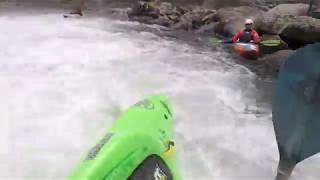 2018 1 27 Chattooga sec 4 Bull Sluice, Double Drop