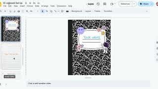IE Log Book Set Up