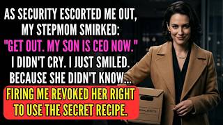 My Stepmom Fired Me To Promote Her Son — She Didn't Know I Own The $10M Patent