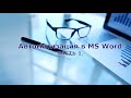 Автоматизация в MS Word.  Часть 1.