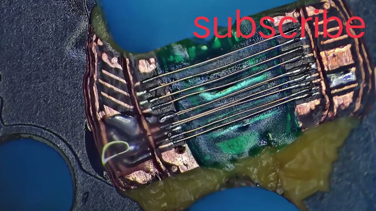 How to trace and find broken or missing mobile phone PCB circuit board connection