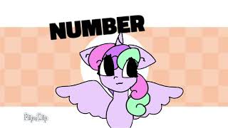 Number meme || animation by Rainbowstars and Buble pie || background created by:@sofa_mimi