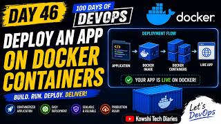 Day 46: Deploy an App on Docker Containers | KodeKloud #kodekloud #100