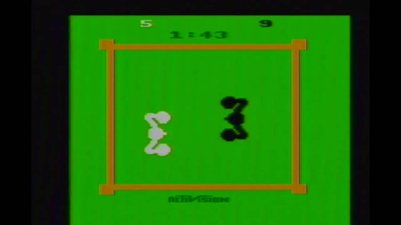 CLASSIC GAMES REVISITED - Boxing (Atari 2600) review