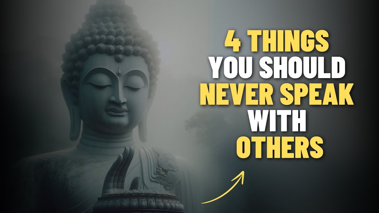4 Things You Should Never Speak With Others | Buddhism - YouTube