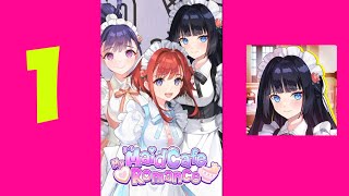 My Maid Cafe Romance - Chapter 1 - Anime Dating Sim - Gameplay Walkthrough screenshot 1