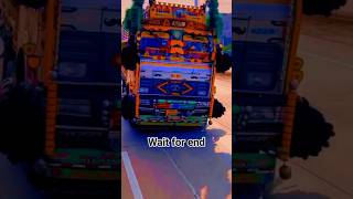 Epic Indian Truck Driving 😱🔥 | Colorful Desi Truck on Highway 🚛🇮🇳 #shorts#IndianTruck #TruckLovers