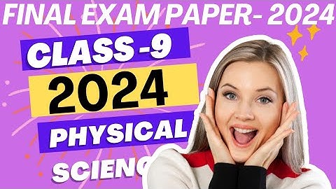 class 9 physics science 3rd unit test question paper 2024 // class 9 3rd unit test suggestion 2024