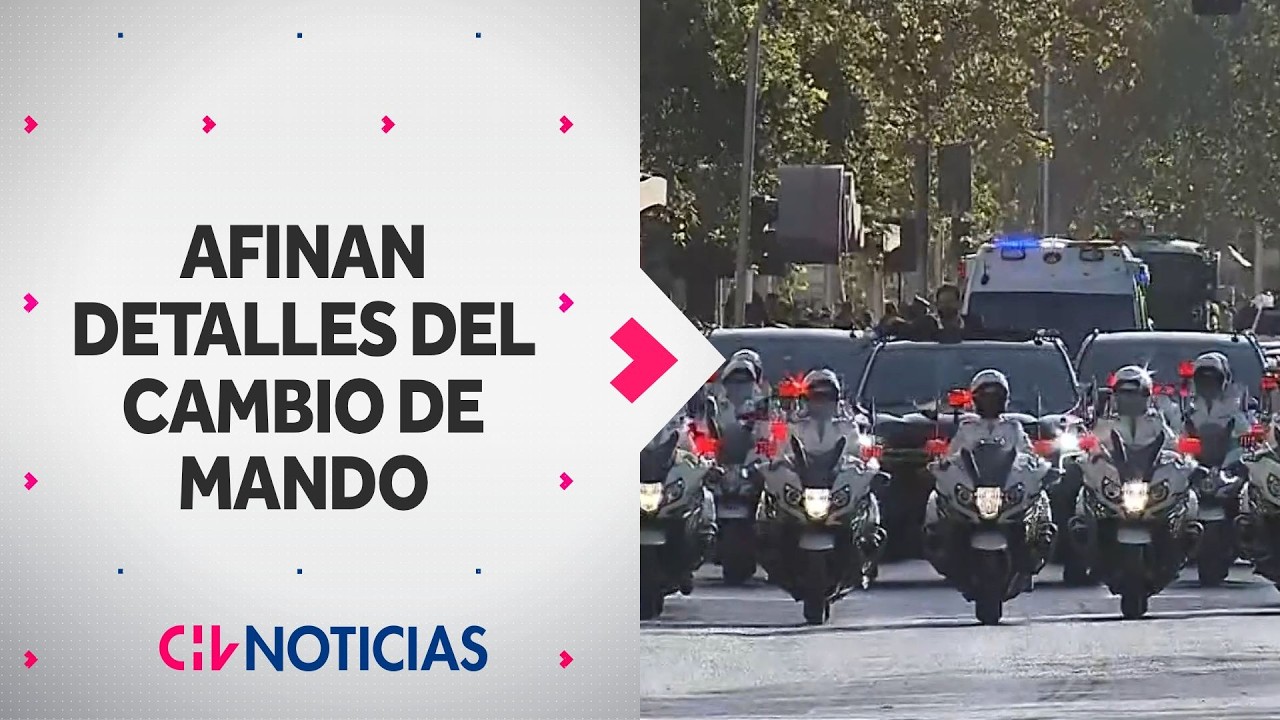 Los preparativos para el Cambio de Mando: Lo que se sabe y definen cortes de tránsito