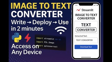 Converteer afbeelding naar bewerkbare tekst met Python | Volledige Streamlit + Tesseract OCR-tuto...