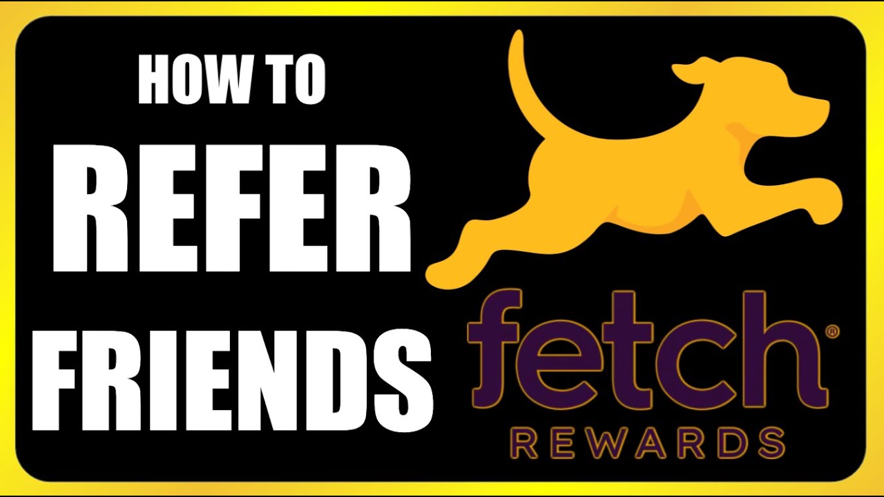 How to Refer a Friend on Fetch Rewards - YouTube