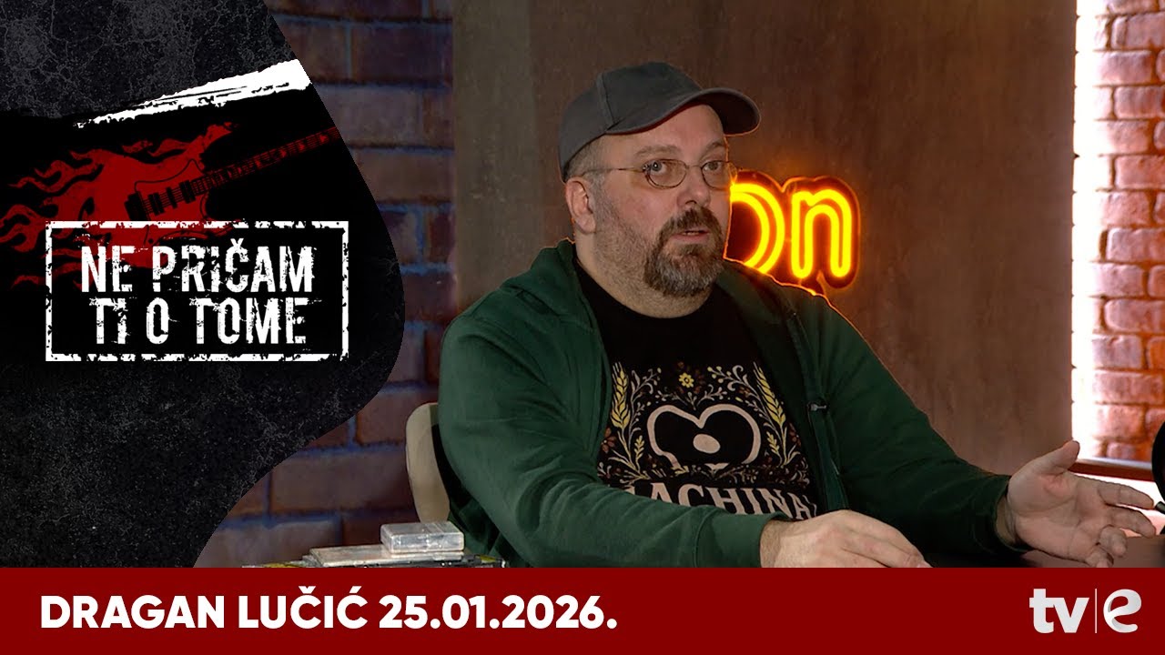Najava: Ne pričam ti o tome - Dragan Lučić Lujo - 25.01.2026.