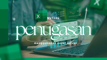 PENYELESAIAN KASUS METODE PENUGASAN MENGGUNAKAN EXCEL SOLVER