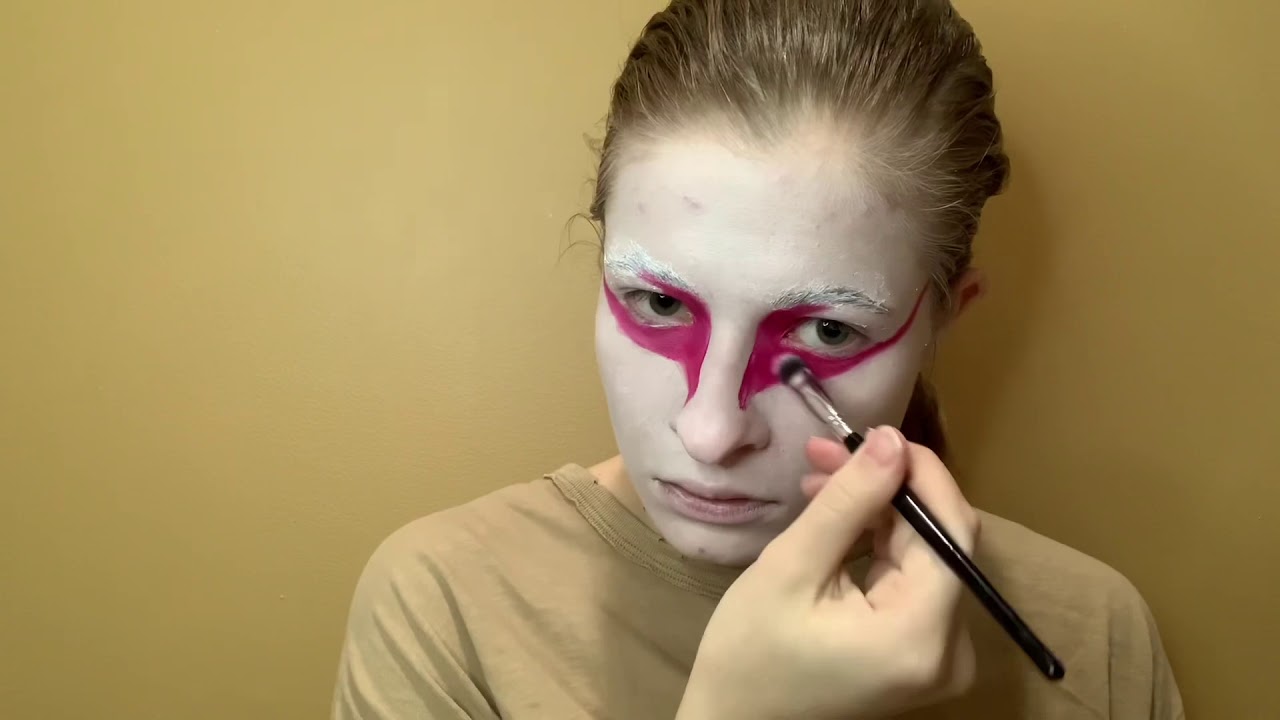 Kumadori Makeup Kabuki Theatre Of Japan Youtube