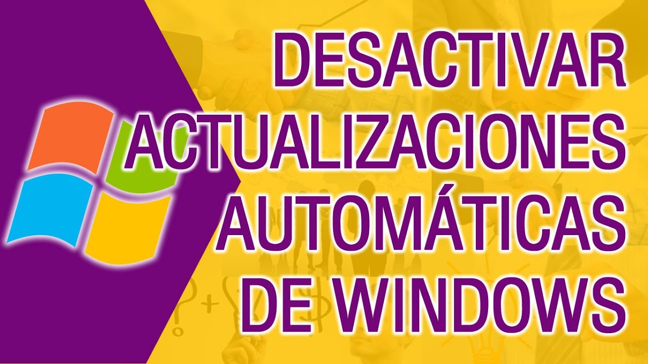 Como Desactivar las Actualizaciones Automaticas de Windows - YouTube