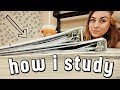 STUDY MOTIVATION #1 | my study routine + note taking tips