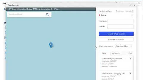 3uTools: Check out tips when using Virtual Location.