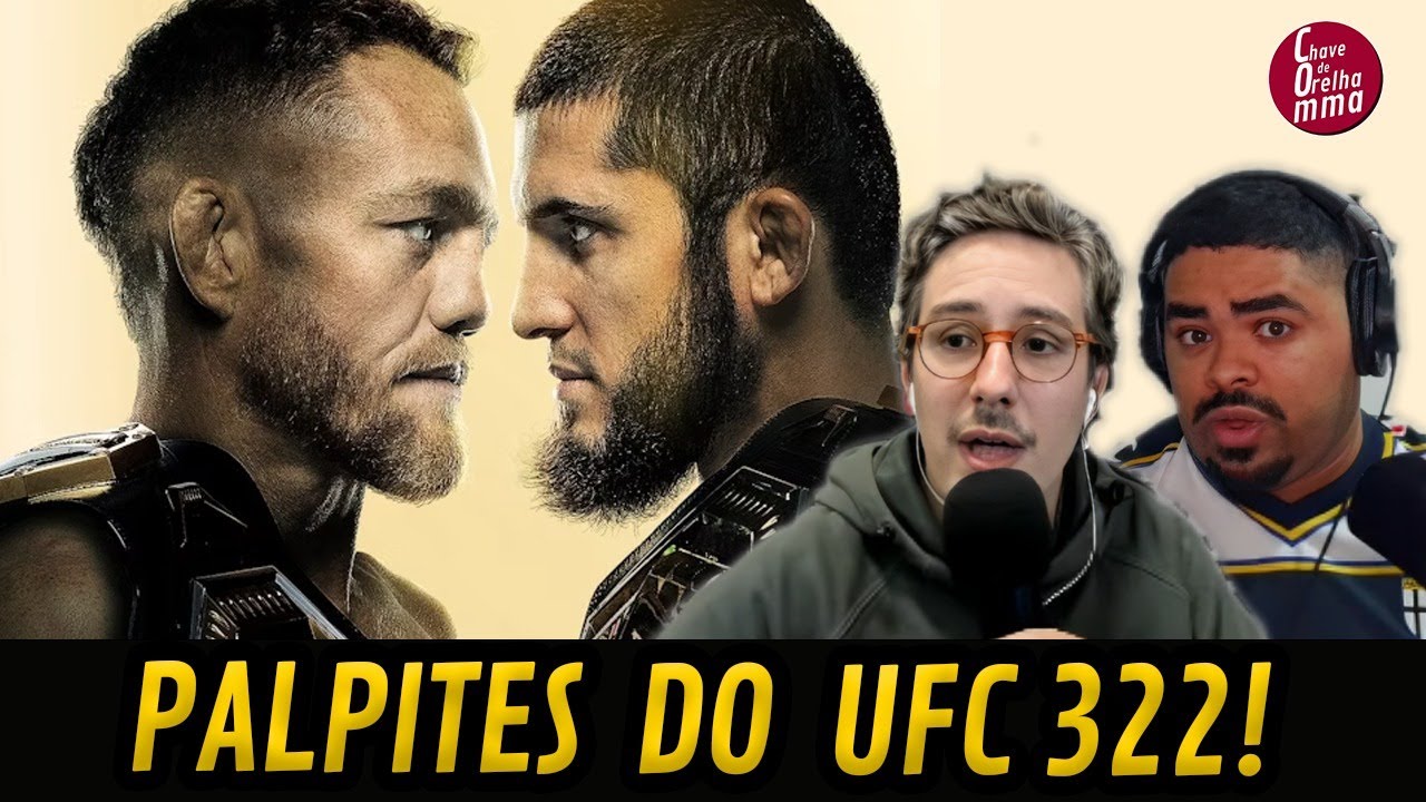ANÁLISE E PALPITES DO UFC 322!