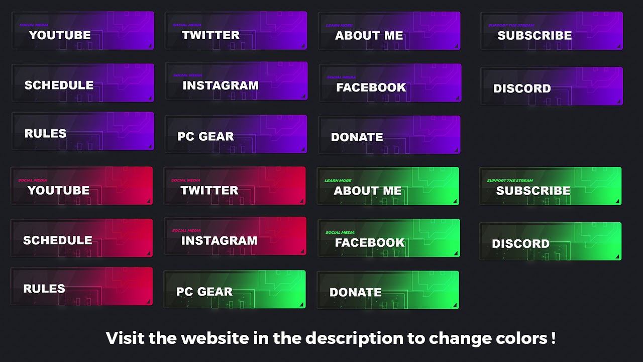 streamlabs twitch panels