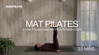 33 MIN MAT PILATES CLASS | With a Fitness Circle Ring | Home Mat Pilates Class