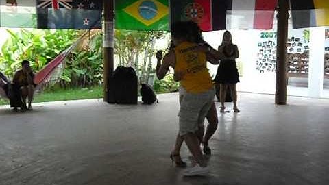 Zouk demo after class at zouk Summer Festival - K-Yo Victor