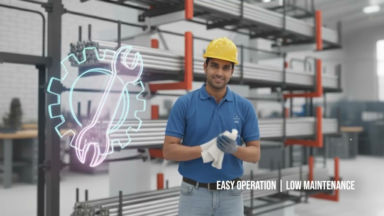 Bajaj Indef Roll Out Rack