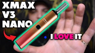 The New XMAX V3 Nano is REALLY Good | Dry Herb Vaporizer Review