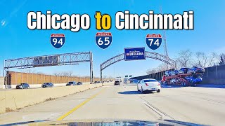 Driving from Chicago to Cincinnati , Ohio, i94 , i65, i74 , A real time road trip #usa #roadtrip