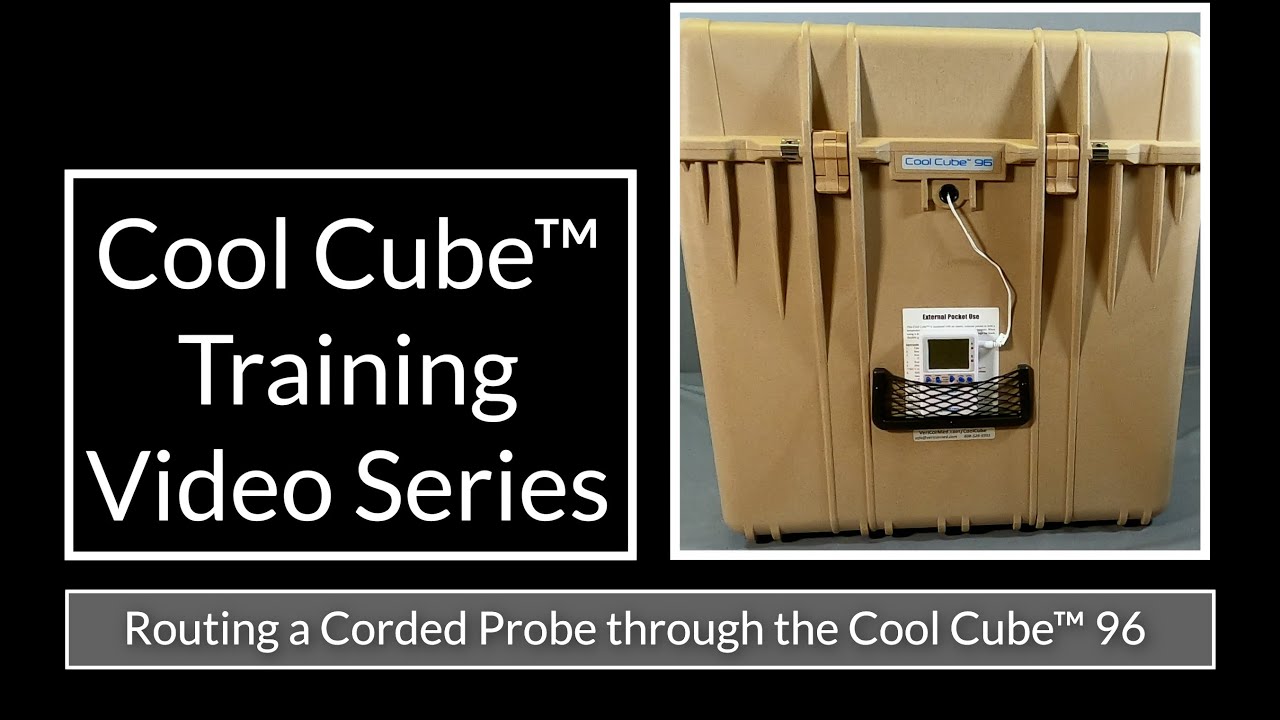 How to Use a Data Logger with the Cool Cube 96 VeriCor Cooler to Monitor & Record Temperature Data