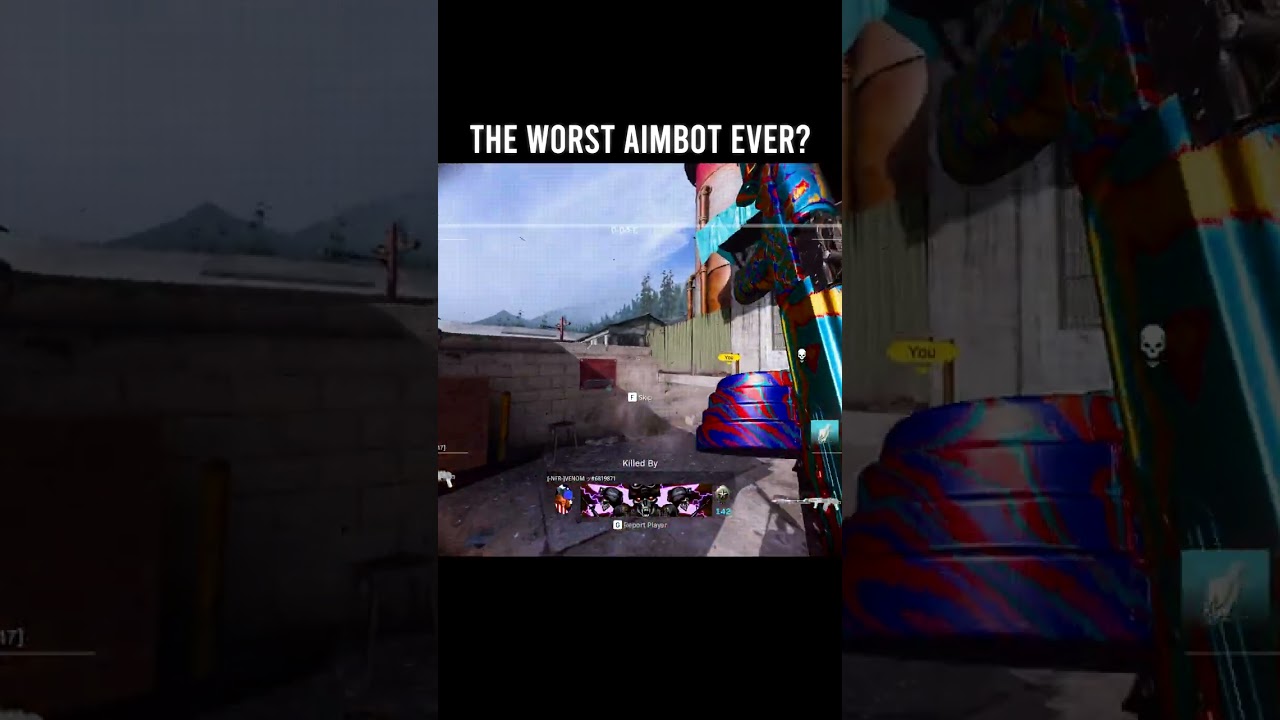 This Hacker has the shakiest Aimbot ever 