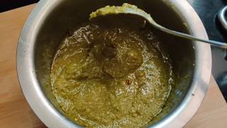 Colocasia leaves chutney / kesuvina gojju / patrode yele chutney