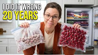 14 Foods I Froze Wrong for 20 Years Before Someone Showed Me
