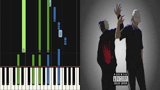 Video thumbnail of "XXXtentation - Trust Nobody (Feat. Shiloh dynasty) | Piano tutorial Medium | Cover by Moussetime"