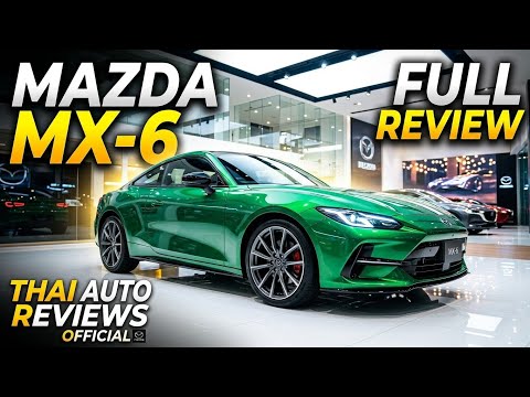 SHOCKING] 2027 All-New Mazda MX-6 Emerald Green First Look! Will