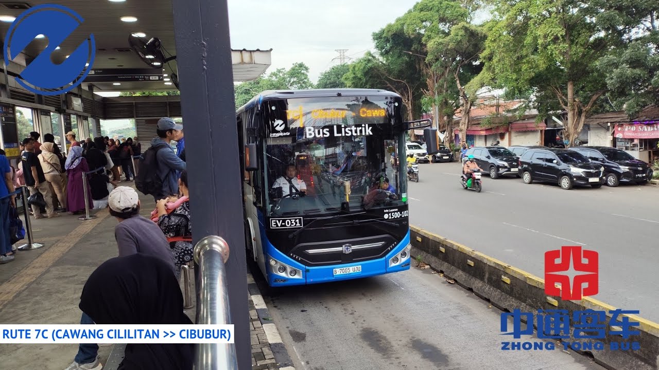 PERTAMA KALI NAIK BUS GANDENG LISTRIK YANG SEDANG UJICOBA DI RUTE 7C. GIMANA RASANYA❓