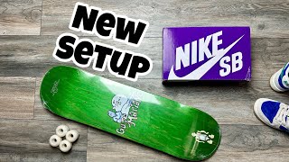 New April Skateboard Setup
