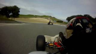 Laguna Seca ICC vs Superkart s   F125, Birel CRS