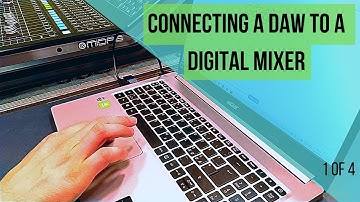 How to connect a DAW to a digital mixer