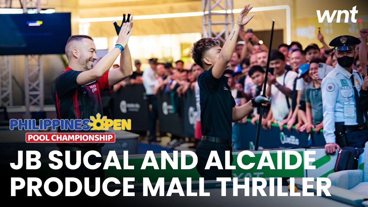 16-YEAR-OLD WONDERKID JB SUCAL GOES HILL-HILL WITH ALCAIDE | 2025 Philippines Open Pool Championship