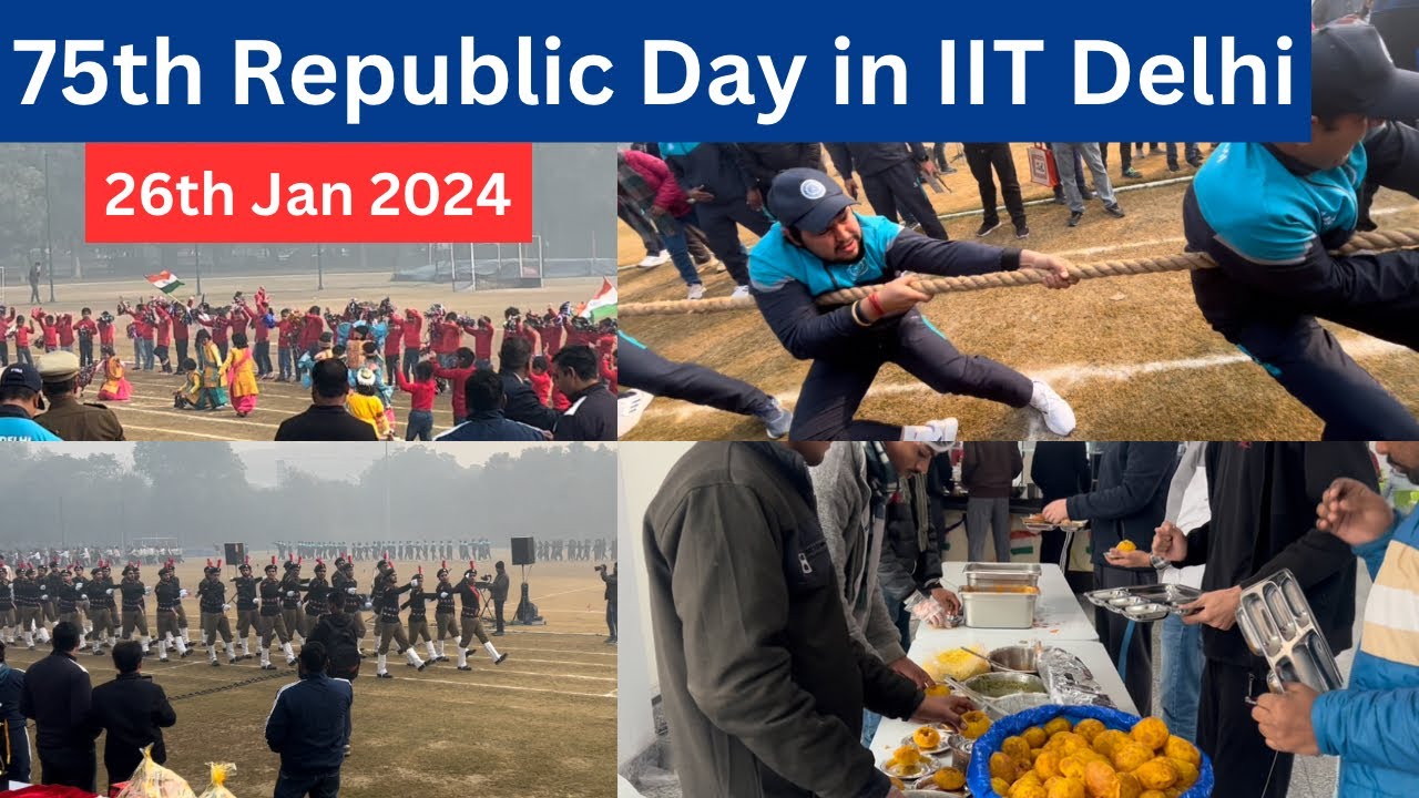 75th Republic Day || IIT Delhi || Vaibhav Chaudhary - YouTube