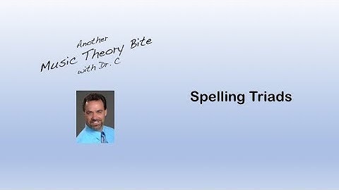 Spelling Triads