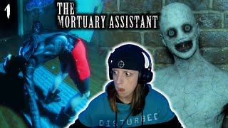 Possessed by a DEMON | The Mortuary Assistant Shift 1 | Steam Horror Game