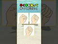 拳の握り方でわかる人間関係運テスト #性格 #人間関係