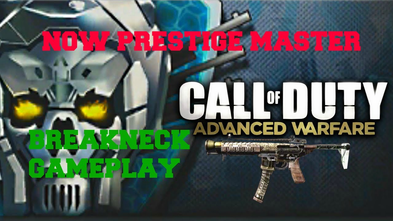PRESTIGE MASTER WITH KF5 BREAKNECK GAMEPLAY- KILLCOMFIRMED ADVANCED WARFARE